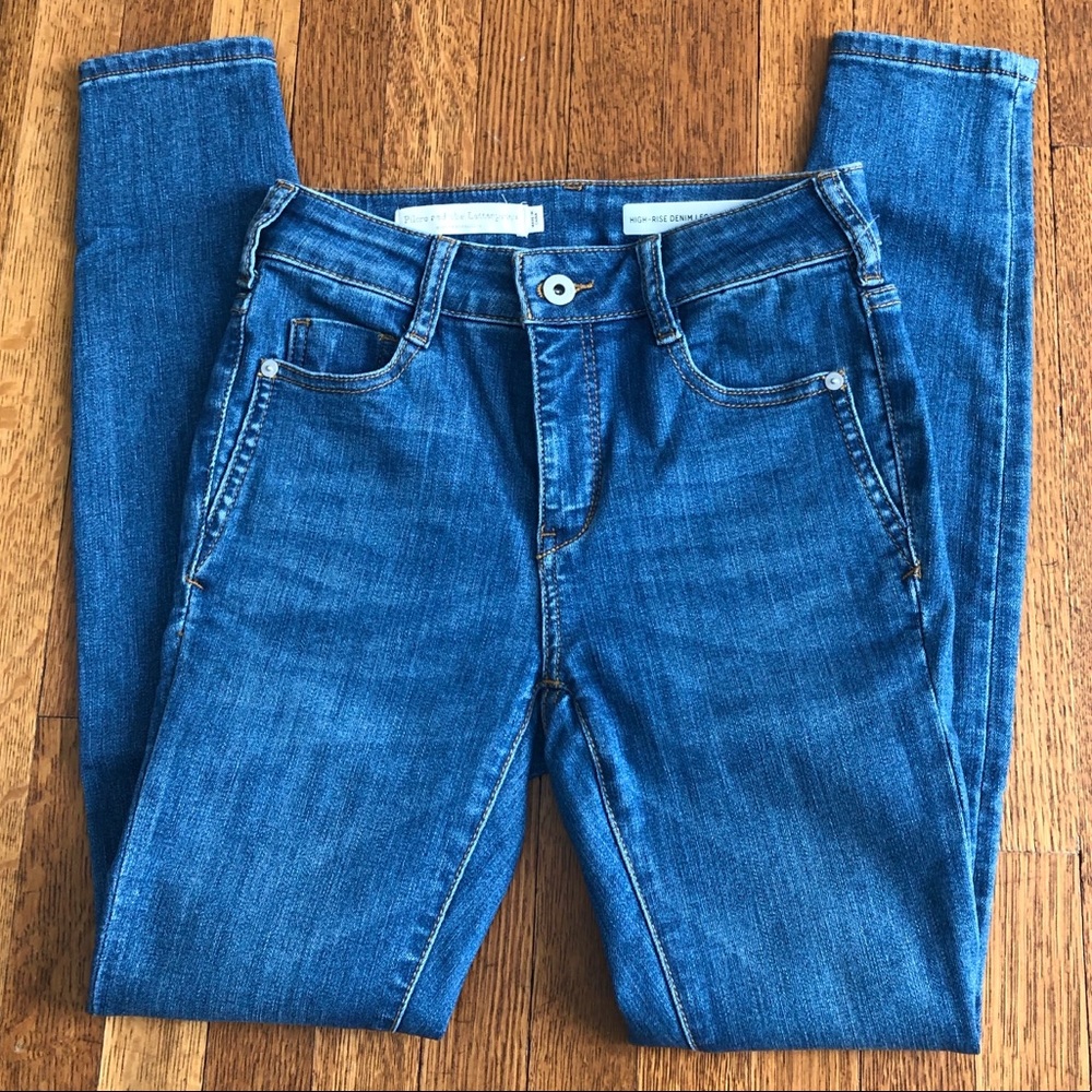 Anthropologie Pilcro High Rise Denim Legging ~ NWT